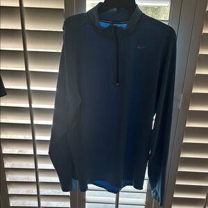 Nike Blue Long Sleeve Men's Shirt